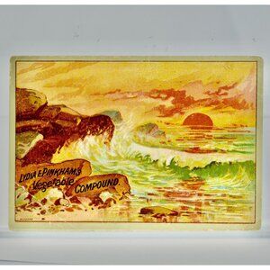 Lydia Pinkham's Vegetable Compound Antique Trading Card
